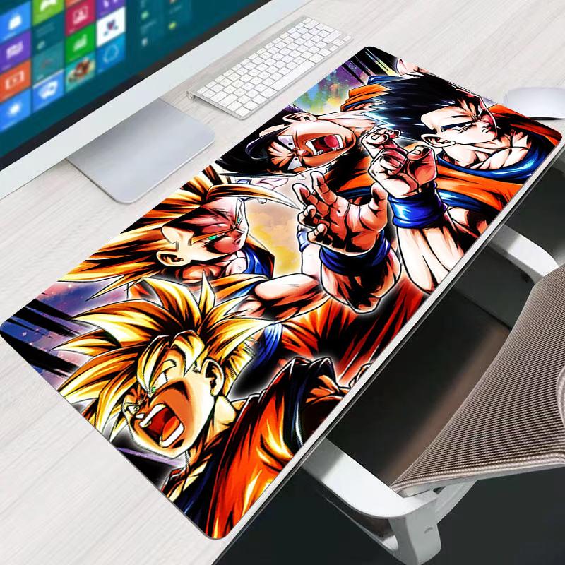 Dragon Ball Z Mouse Pad DBZ Gaming Accessories Notbook Computer Speed Mini Pc Gamer Keyboard Pad Desk Mat Office Laptop Mousepad