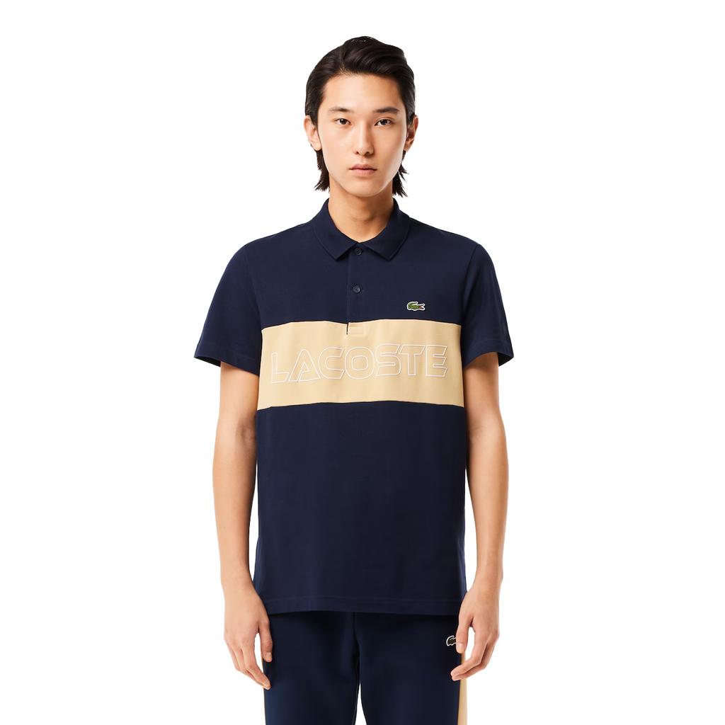 Lacoste Mens Pique Stretch Regular Polo Shirt