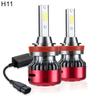 2Pcs Waterproof High Brightness LED Car Light Bulb Automobile Headlights Lamp