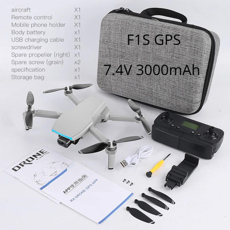 4DRC F1 GPS Drone 4K Professional Dual Camera 1000M Image Transmission Brushless Motor Foldable Quadcopter RC Dron Kid Gift Toy