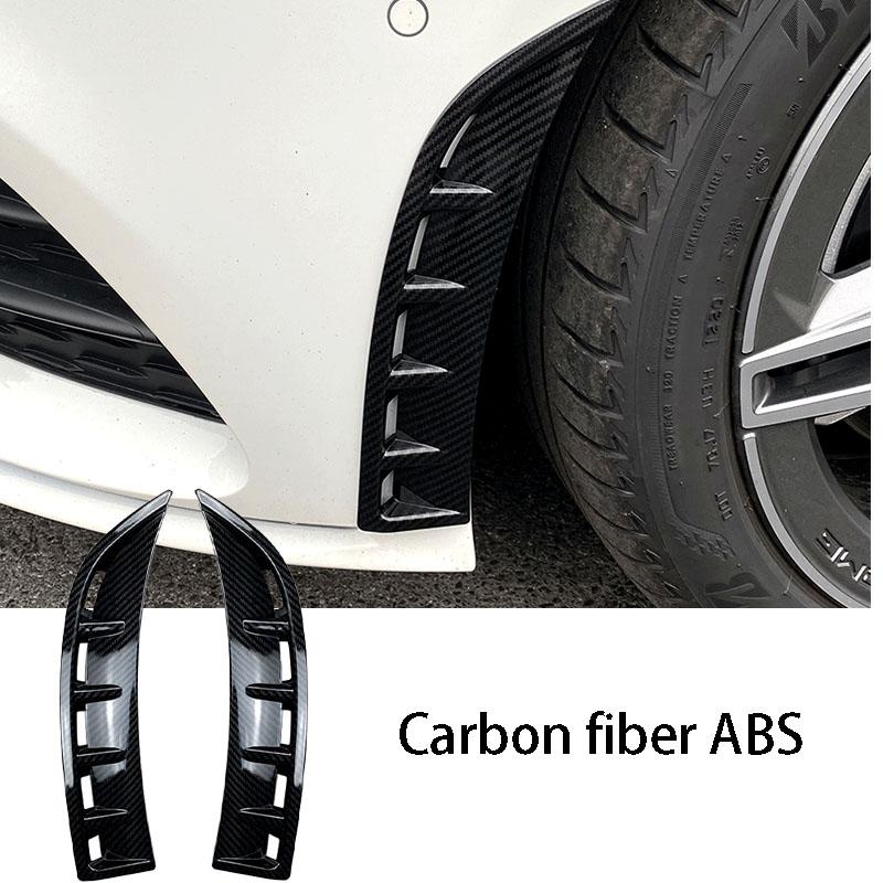 Разветвитель переднего бампера автомобиля, украшение из АБС-пластика для Mercedes Benz CLA class C118-2022 CLA250 CLA180 CLA200 спереди