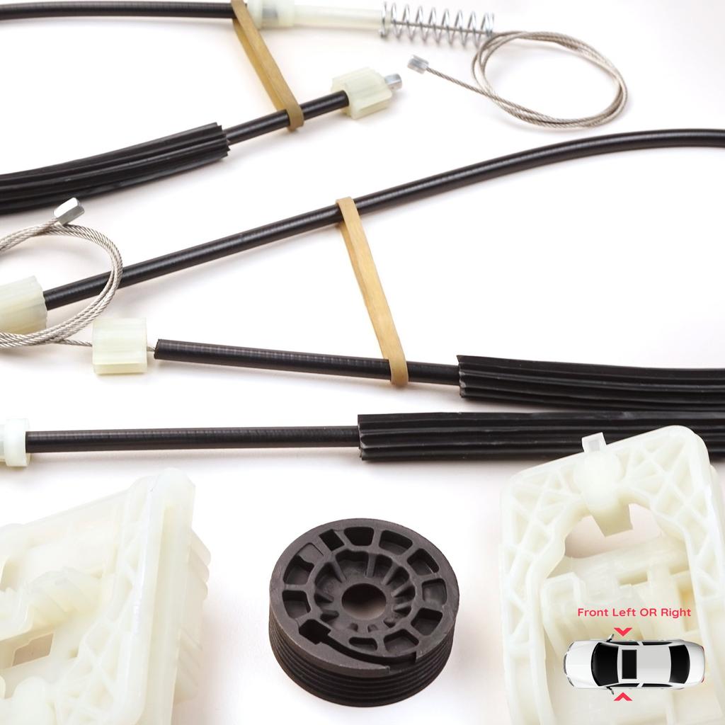 BWR5457 Window Regulator Repair Set Front Door for Ford Ranger PX TKE 2011-2022 Mazda BT50 UP UR 2011-2020 AB392123201