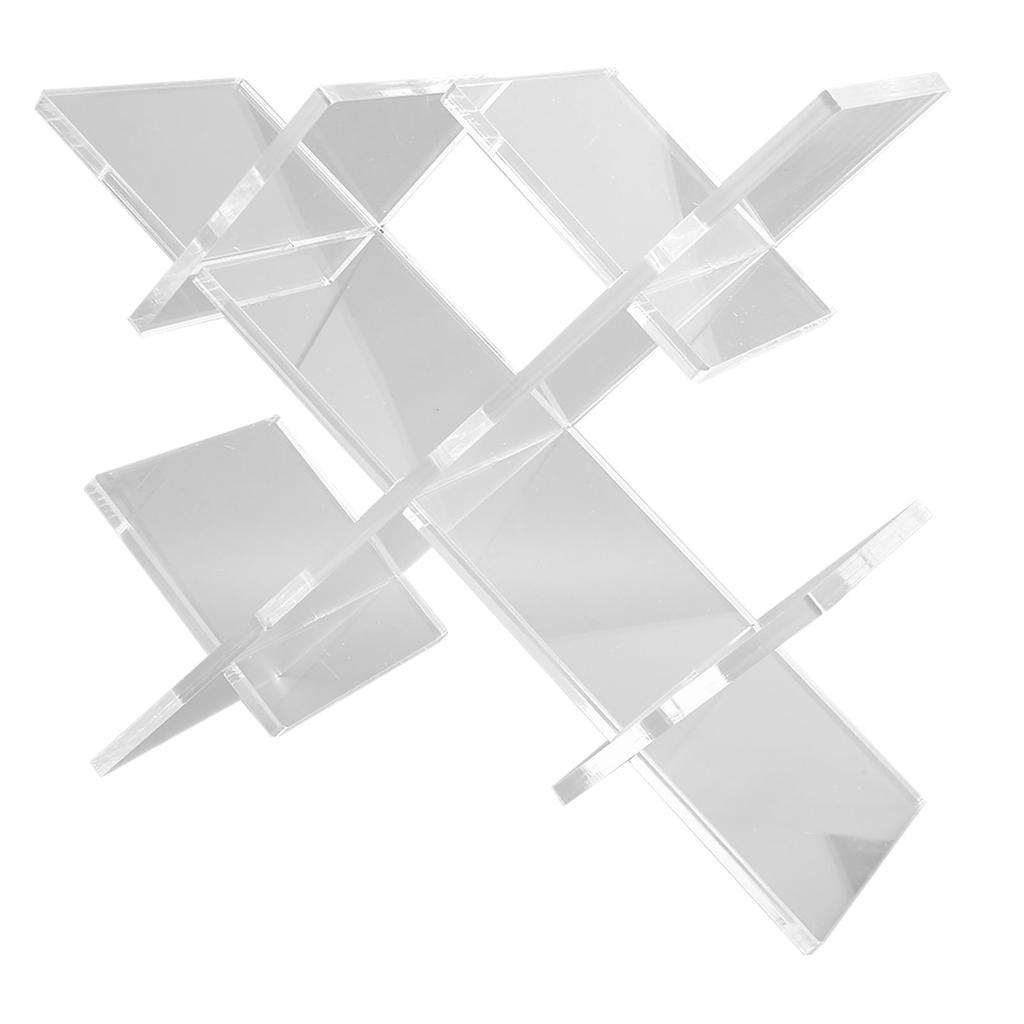 Винная стойка, решетчатая, отдельно стоящая, держатель для 5 бутылок вина, прозрачная акриловая, настольная, винная