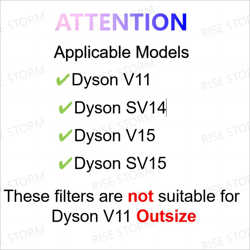 Compatible  For Dyson V11 Animal / V11 Torque Drive SV14 V15 Detect Accessories for Dyson Filter