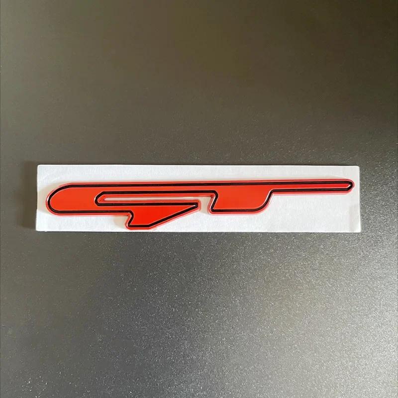 3D Metal GT Line Logo Rear Boot Trunk Emblem Badge Decals For Peugeot 307 308 Renault KIA Rio K3 K5 Ceed Sportage Car Stickers A24