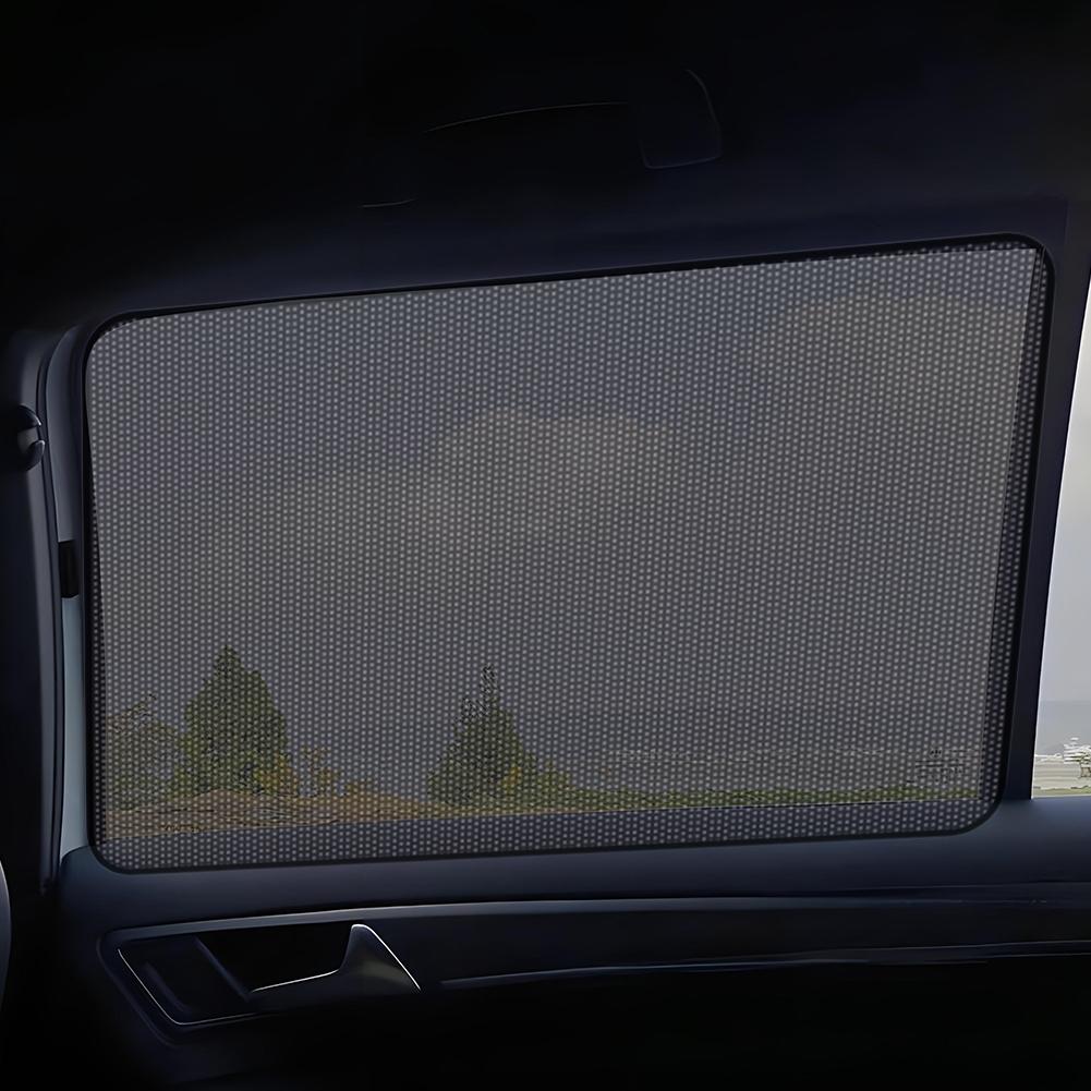 Магнитная адсорбционная автомобильная солнцезащитная шторка для бокового окна с небольшим отверстием для ветрового стекла автомобиля, сетка для детей и взрослых
