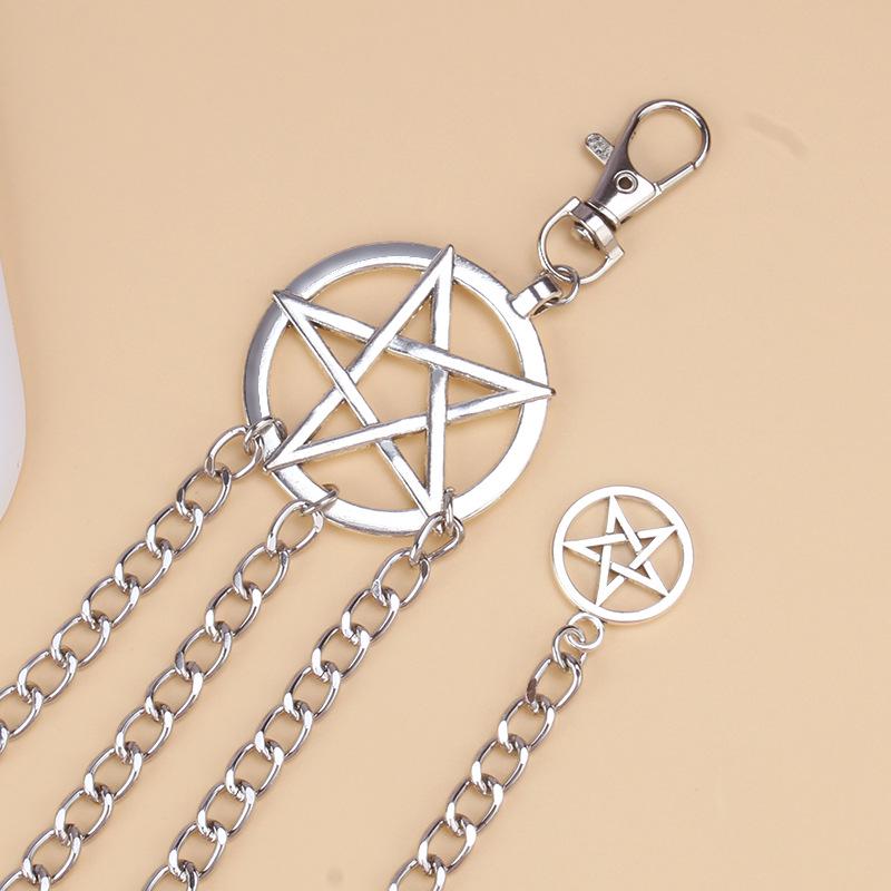 European and American Multi-Layer Retro Tassel Star Body Chain