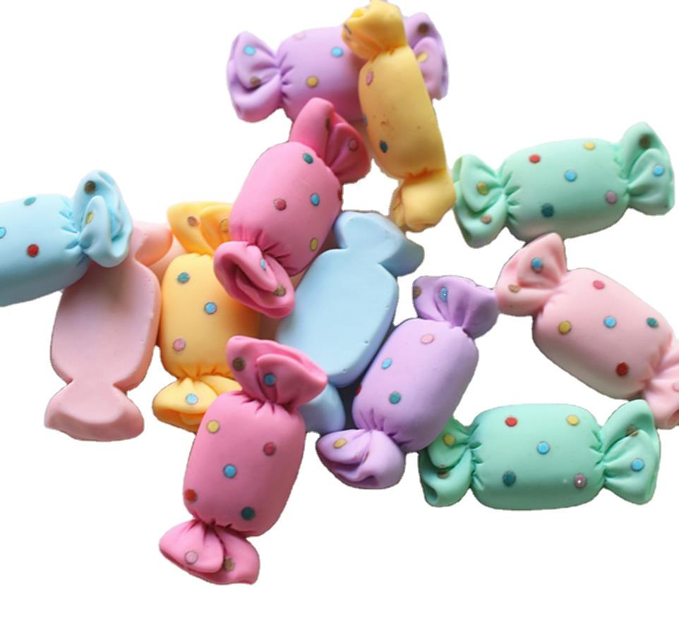Ready to Ship Simulation Candy Resin Cabochon Miniature Candy Diy Resin Accessories Bulk Slime Supplies
