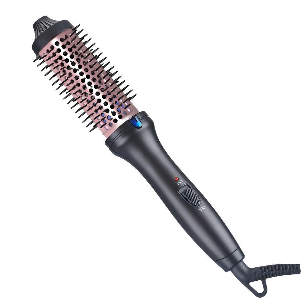 "Расческа для укладки волос": Многофункциональный выпрямитель и щипцы для завивки — пушистая, объемная электрическая расческа, которая защищает волосы.