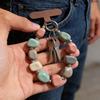 Minimalist Pvc Phone Lanyard With Beaded Chain For Men Women
