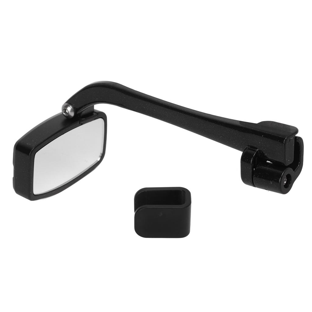 Riding Glasses Rear View Mirror ABS Mini Multi Angle Adjustable Helmet Rearview Mirror for Bike