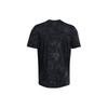 Under Armour Футболка с коротким рукавом и круглым вырезом с принтом, мужская, черная 1383974-001