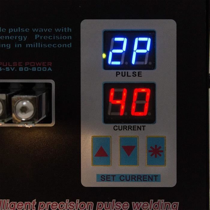 Сварочный аппарат 220В Портативный аккумуляторный сварочный аппарат 737G Точечная сварка Профессиональная сварка ручкой Нержавеющая сталь стабильный [44]