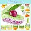 Multifuntional Vegetable Chopper With Stainless Steel Blades For Home Cooking And Meal Prep
