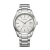 Мужские часы CITIZEN КОЛЛЕКЦИЯ NB1050-59A Механические Водонепроницаемые Серебристо-белые С прозрачной задней крышкой Автоматические Высококлассные Деловые Простые Аналоговые 3 стрелки Дата