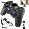 VAORLO 2.4G Wireless Gamepads Joystick Game Controller Joypad for PS3 PC Android Windows Raspberry Pi 4 Retroflag NESPi Retropie