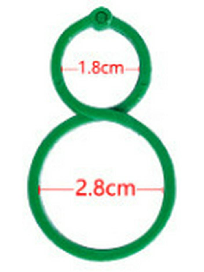 8-Shaped Tomato Vine Clip for Climbing and Binding