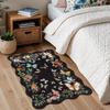Non-Slip Indoor Door Mat Washable Small Kitchen Rug Butterfly Entryway Rug  for Bathroom Bedroom