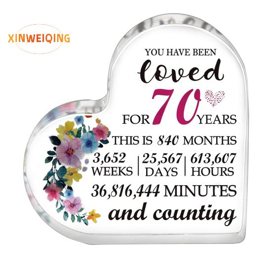 Орнамент в виде сердечка, прозрачный цветочный принт, подарок в виде сердца с гладкими краями, женщина-учитель, коллега, медсестра, доктор, благодарственный подарок