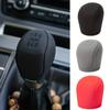 2Pcs/set Anti-Slip Silicone Gear Shift Cover for Manual 6-Speed Cars Durable Interior Accessory