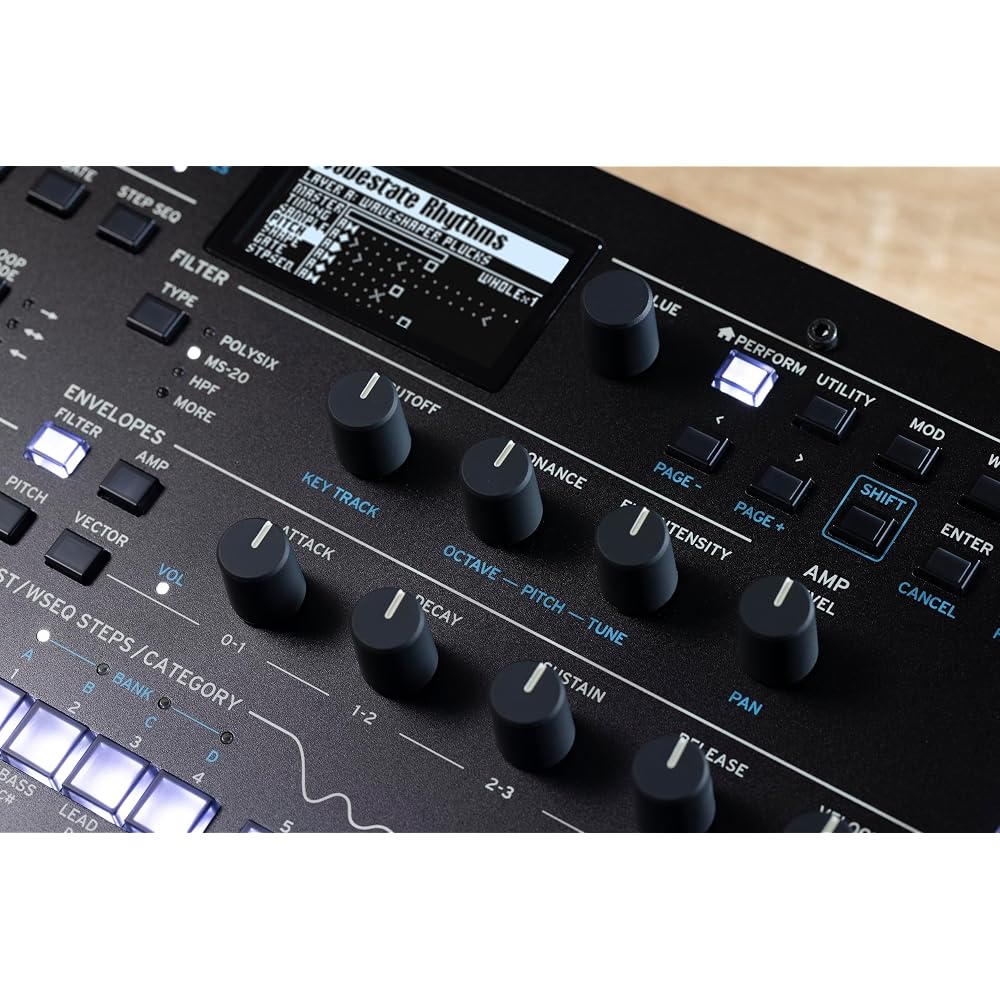 KORG synthesizer wave state module KORG wavestate module WAVE SEQUENCING SYNTHESIZER sound source