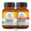 Turmeric Formula 60 Veg Capsules X Pack of 2 for Joint, Skin and Digestive Wellness Support