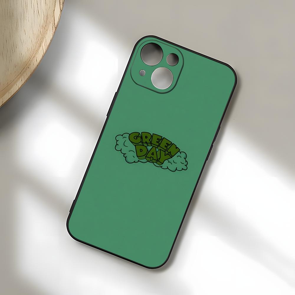 Band Green Day Phone Case For IPhone 17 Pro Max 15 Pro 16 14 Plus 12 13 Mini 11 Pro Shockproof Soft Cover