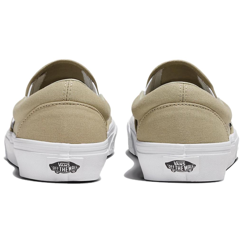 Vans Классические кроссовки Slip-On Check Bumper - хаки, унисекс, зеленые VN0A2Z41KHK