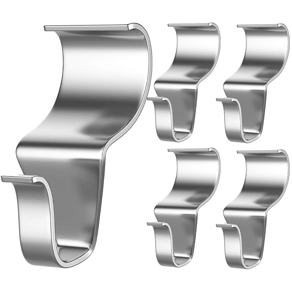 Крючки для винилового сайдинга Не требующие отверстий S-образная вешалка для одежды Металлические вешалки из нержавеющей стали для наружного декора для подвешивания