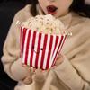 Plush Popcorn Toy Keychain  For Kids Party Gifts Stuffed Doll