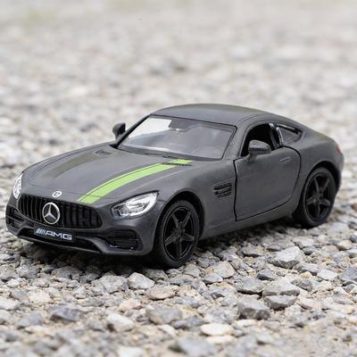 1:36 Металлическая модель спортивного автомобиля Mercedes-Benz AMG GTS Coupe, литая модель, транспортные средства для гонок по трассе, модель автомобиля, симуляция, игрушки для детей, подарок