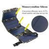 20W 5V Folding Solar Panel Portable Battery Phone Charger Foldable Mobile Power Bank Charger for Outdoor Hiking Emergency Power
