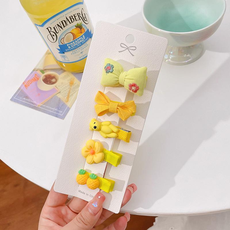 Adorable No-Damage Hair Clips for Baby Girls