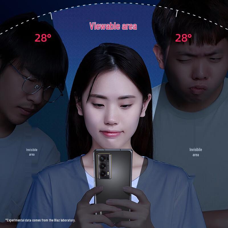 Защитное стекло с защитой от подглядывания для экрана Honor Magic V2
