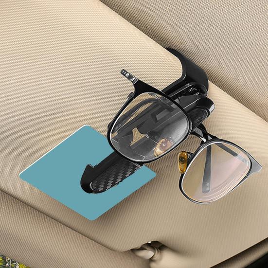 Солнцезащитный козырек для автомобильных солнцезащитных очков, держатель для карточек, вращающийся на 180 градусов, универсальный, простой в установке держатель для автомобильных солнцезащитных очков с зажимом для билетной карты