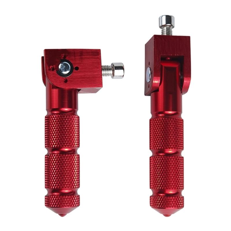 Универсальные педали из алюминиевого сплава Складная подножка Подножка для мотоциклов Велосипедов Электромобилей Мопедов Картов Скутеров