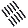 10 листов шкурки для скейтборда, нескользящая шкурка для скейтборда, лист для самоката, лонгборда 81 см для