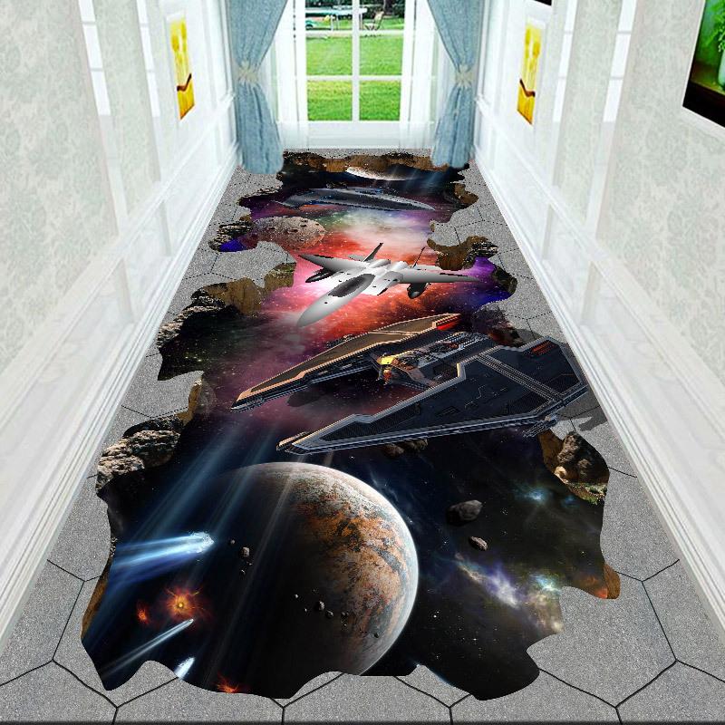 3D ковры для коридора, гостиной, украшения дома, вестибюля отеля, длинного ковра, лестницы, коврика для входной двери