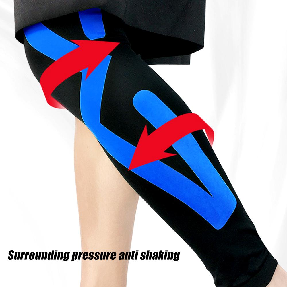 1Pcs Compression Leg Sleeves, Leg Knee Long Sleeves Knee Support for Football Baseball Running Cycling Fitness