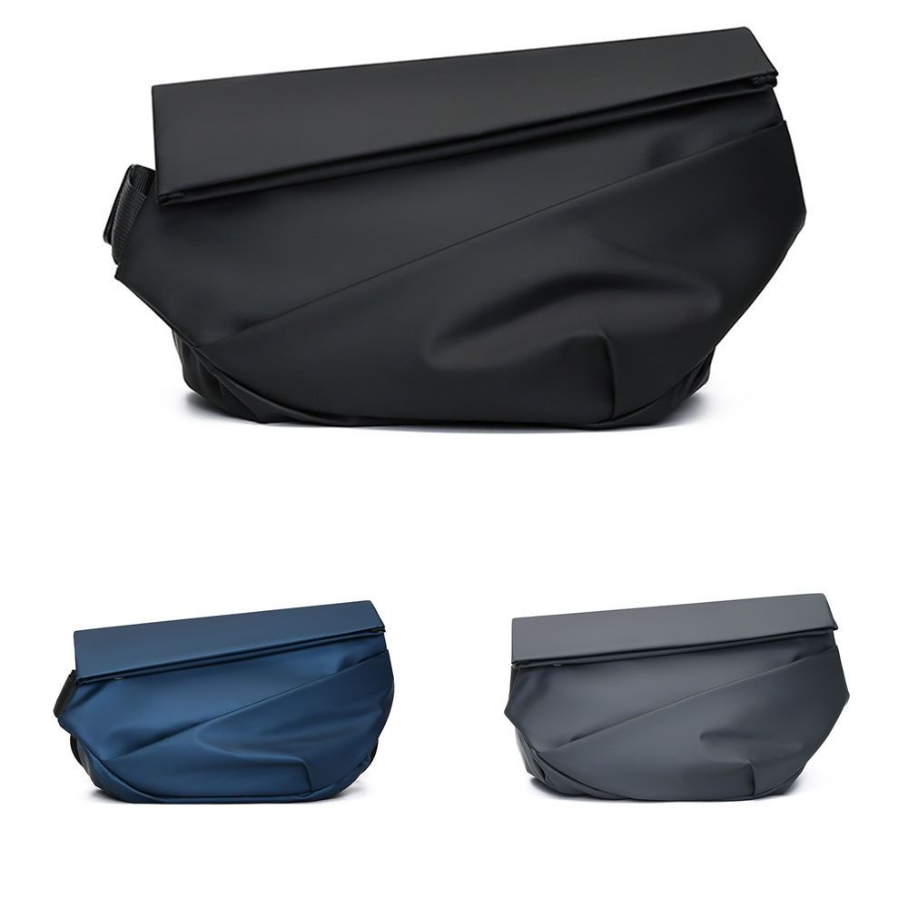 Fashion Large Capacity Oxford Cloth Bag Men Korean Waterproof Crossbody Bag Storage Simple Shoulder Bag Travel