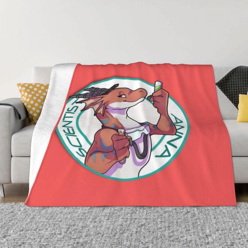 Scientist Anna From Angels With Scaly Wings Custom Gift An Ultra-Soft Micro Fleece Blanket