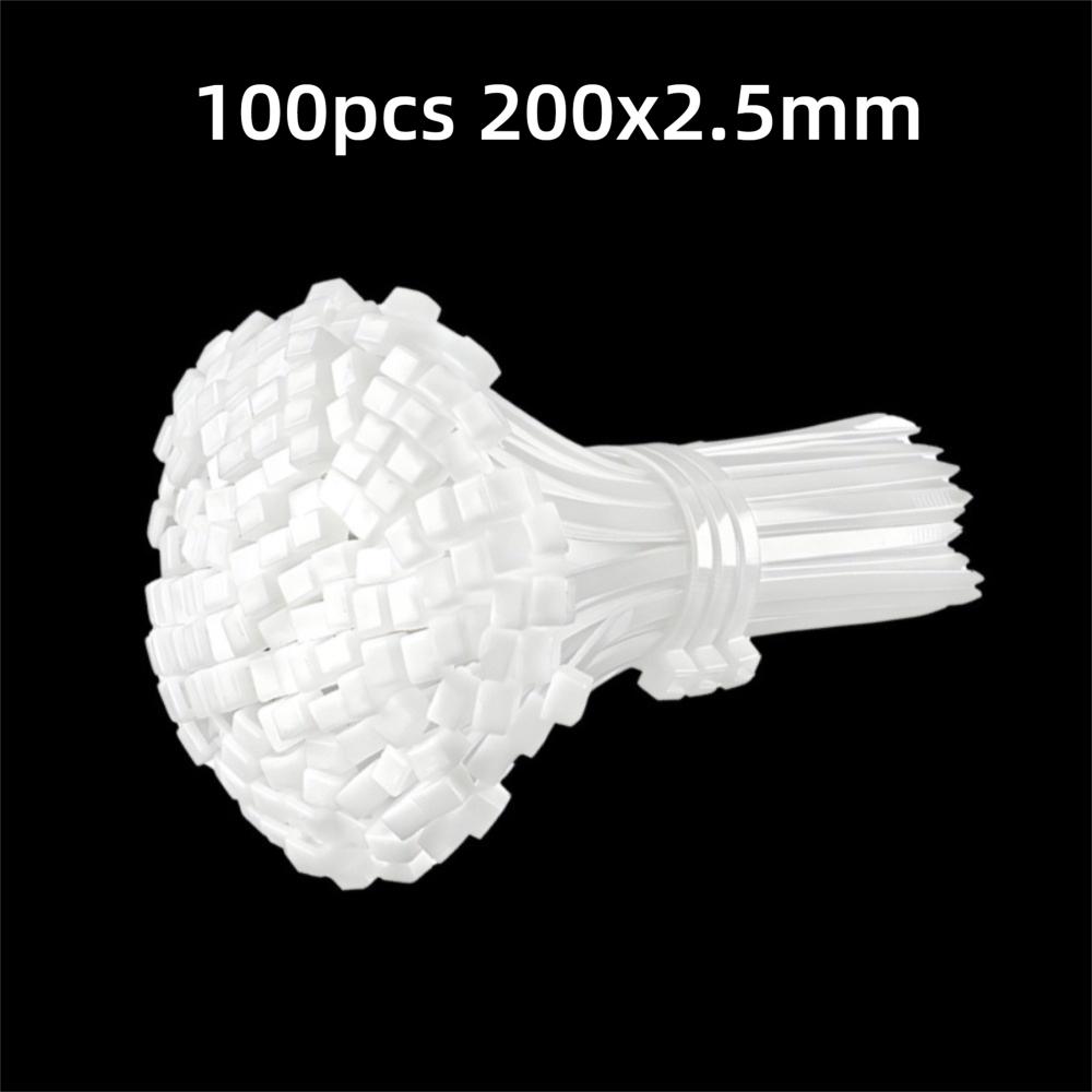 Self-Locking Nylon Cable Tie Buckle Nylon Buckle Plastic Cable Ties Tool