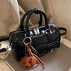 Fashionable Hand-held Bowling Bag Simple and Trendy Autumn Commuter Single-shoulder Crossbody Women's Bag
