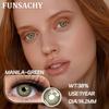 Контактные линзы FUNSACHY 1Pair, натуральные цветные линзы для глаз, цветные контактные линзы для глаз, косметические мягкие линзы для глаз, для учащихся ...