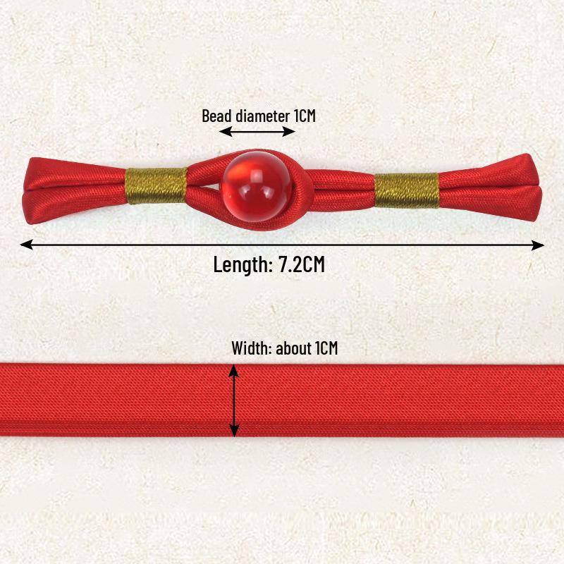 Hengmeihe Jade Cheongsam Hanfu Button - Декоративный аксессуар в этническом стиле