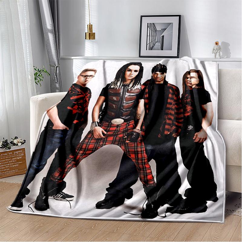 29 Стилей Новый Tokio Hotel Рок-группа Том Билл Каулитц Одеяло, Мягкое Пледовое Одеяло для Дома Спальни Кровати Дивана Покрытие Подарок для Детей Покрытие