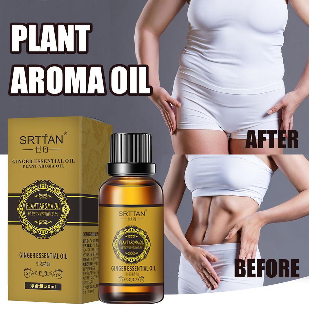 Slimming  Oil, Belly Draining,   Oil, Firming Slimming Slim Big Belly Massage Out Oil 30ML