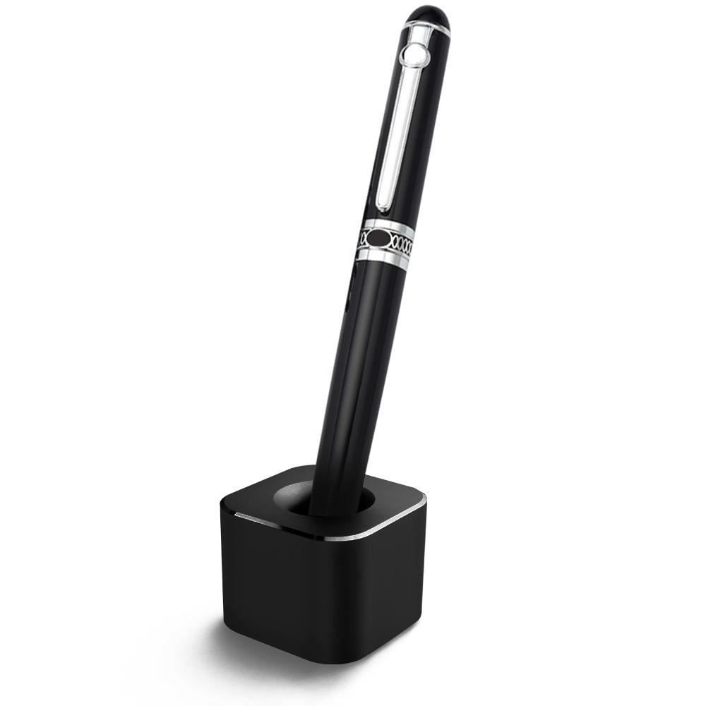 Держатель для ручек из алюминиевого сплава с нескользящей подушечкой, креативный настольный орнамент для студентов, отверстие для ручки, слот для карандаша, подставка для хранения карандашей, офис