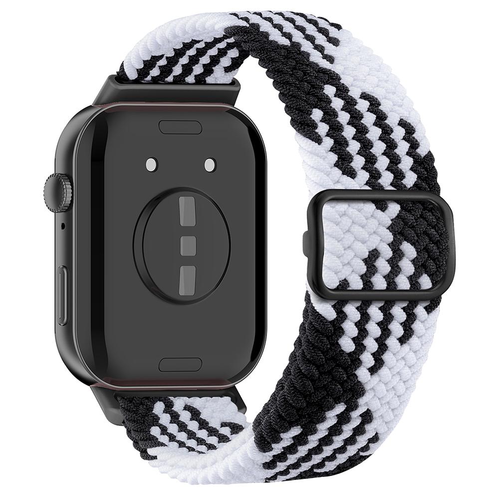 Для Huawei Watch Fit 3 Регулируемый плетеный нейлоновый ремешок для часов Тканый стиль Наручный ремешок