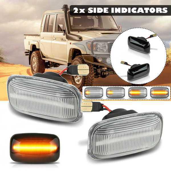 Совместимые указатели поворота для Toyota Land Cruiser 80 88-97 (1 пара)
